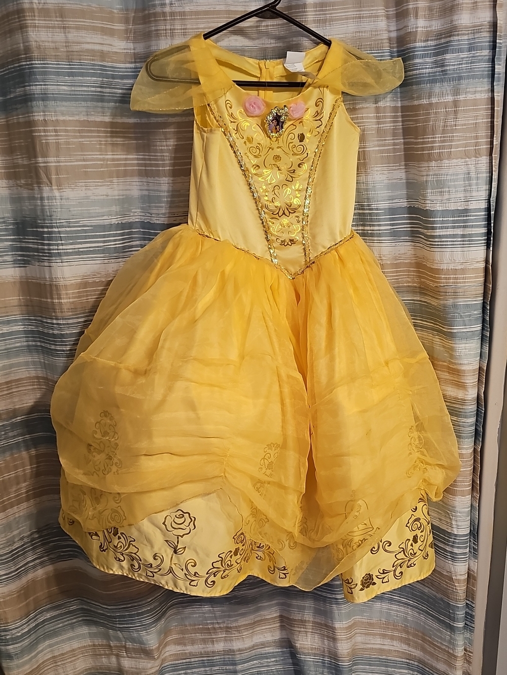 Disney Yellow Princess Belle-Style Costume Dress